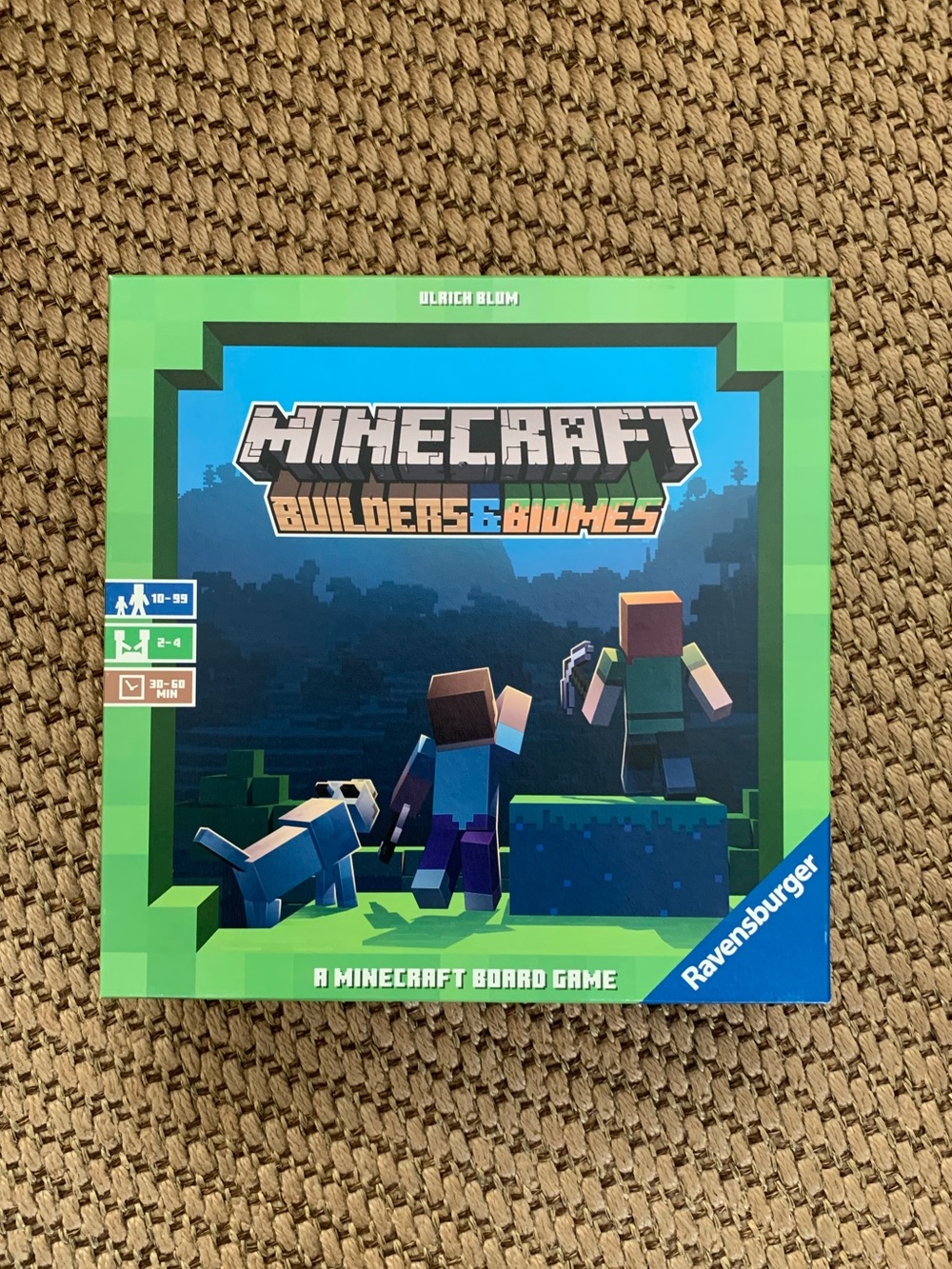 Ravensburger Minecraft Builders & Biomes Board Game